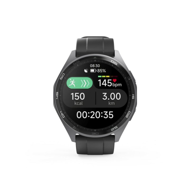 Smartwatch Hama 7010 Amoled 1.43" Ip68 3atm Manos Libres Gps Diferentes Sensores Negro