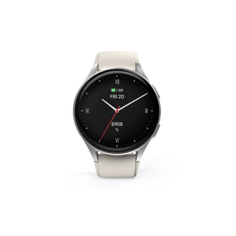 Smartwatch Hama 8900 Amoled 1.32" Ip68 Alexa Manos Libres Gps Altimetro Diferentes Sensores Plata