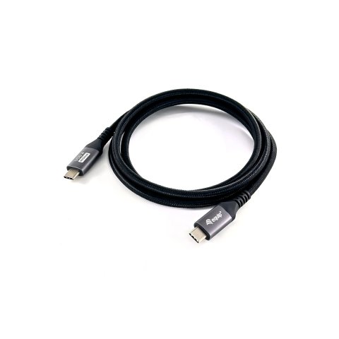 Cable Usb-a Macho Usb-c Macho Usb 4 Gen2x2 2m Transferencia 40g 240w 4k Color Negro
