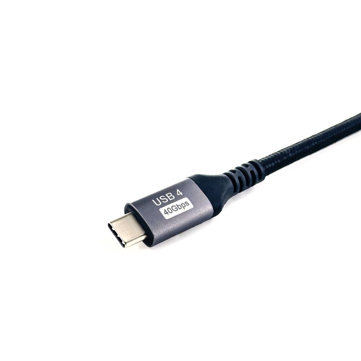 Cable Usb-a Macho Usb-c Macho Usb 4 Gen2x2 2m Transferencia 40g 240w 4k Color Negro