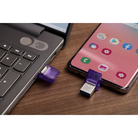 Memoria Usb Kingston Datatraveler Microduo 3c - Dtduo3cg3 256gb 