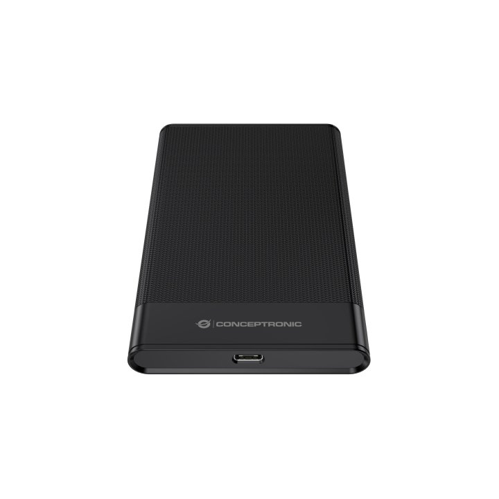 Caja Externa 2.5" Usb-c Conceptronic Dante06b Hasta 6gbs De 7mm Hasta 9.5mm Color Negro 