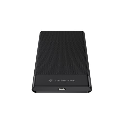 Caja Externa 2.5" Usb-c Conceptronic Dante06b Hasta 6gbs De 7mm Hasta 9.5mm Color Negro 