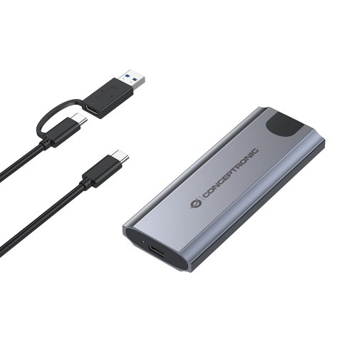 Caja Externa M.2 Usb-c Conceptronic Dante Hd M.2 Nvme Ssd Usb-c 3.2 Gen2   Usb-a