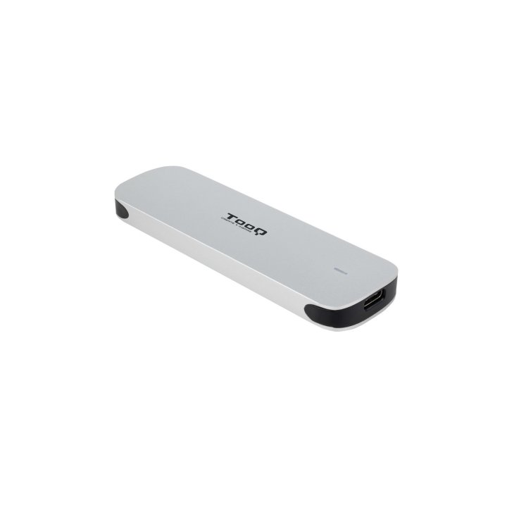 Caja Externa M.2 Usb-c Tooq Tqe-2202s Para M.2 Ngff Usb 3.1 Gen1 Plata