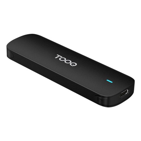 Caja Externa M.2 Usb-c Tooq Tqe-2201b Para M.2 Nvme Pcie Usb 3.1 Gen2 Aluminio Negra