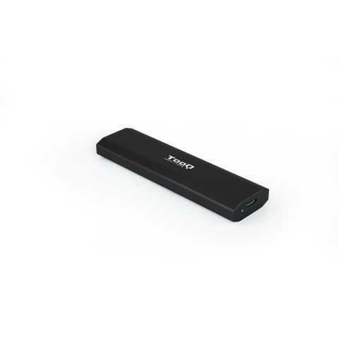 Caja Externa M.2 Usb-c Tooq Tqe-2223b Para M.2 Ngff nvme Usb 3.1 Gen2 Negro
