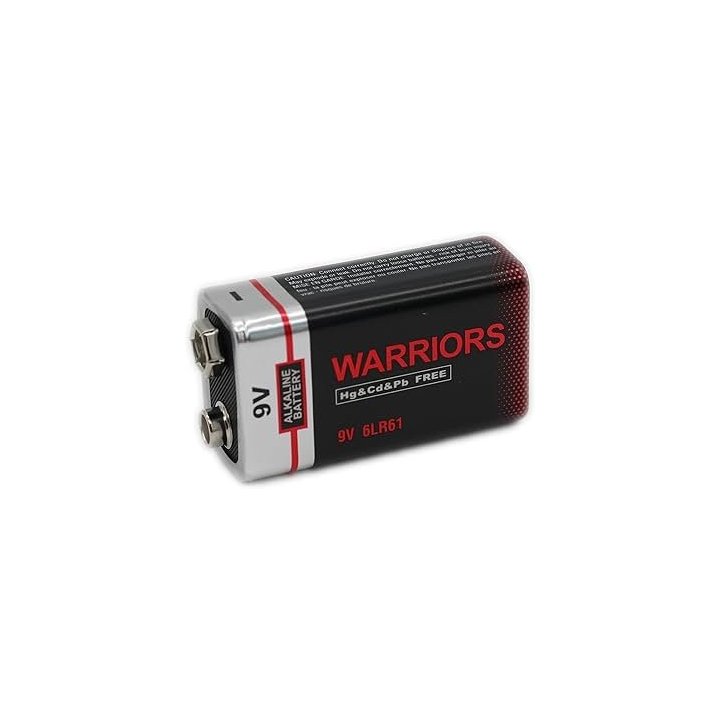 Pilas 6lr61 Warriors Alcalina 9v 1 Pila 