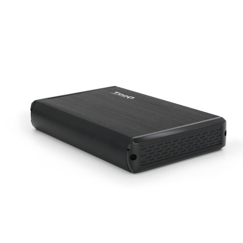 Caja Externa 3.5" Usb 2.0 Tooq Tqe-3509b 3,5" Sata Usb 2.0 Negra