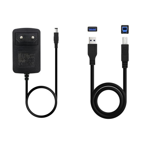 Docking Station Tooq Tqds-802b 2,5" 3,5" Sata Usb 3.1 Funcion Clonacion Otb Negra