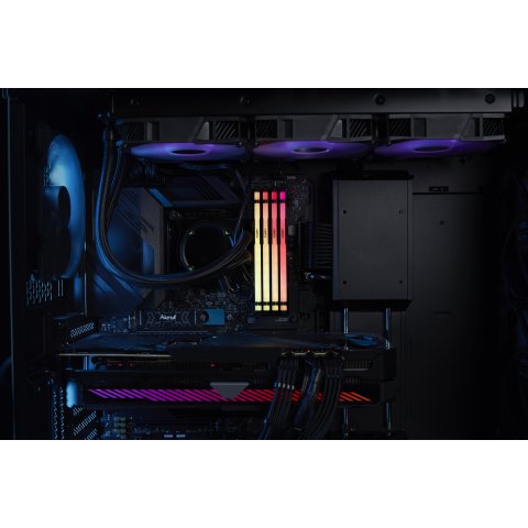 Ddr5 16gb 5600mhz Kingston Fury Beast Rgb Kf556c40bba-16