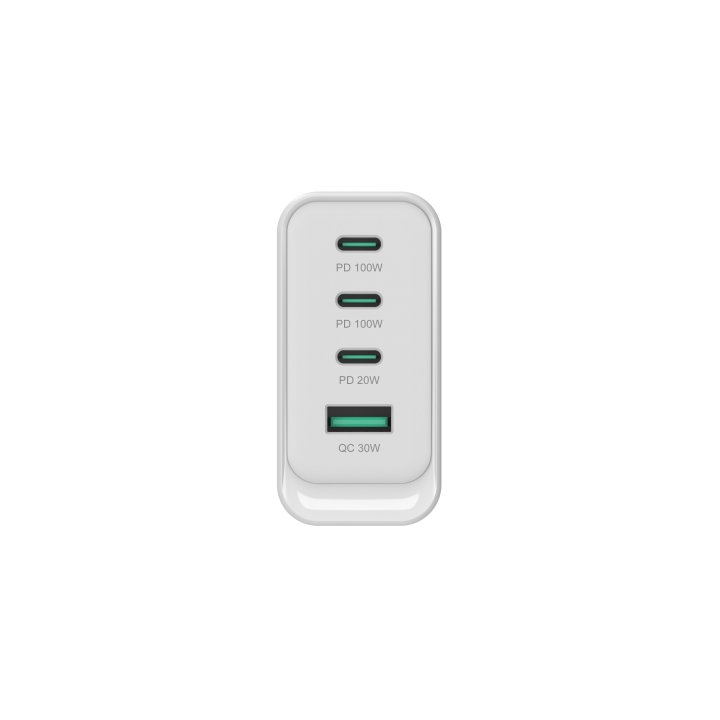 Cargador De Pared Quick Charge 3.0 Pd  Pps 3 Puertos Usb-c 1 Puerto Usb-a Conceptronic Althea 100w 