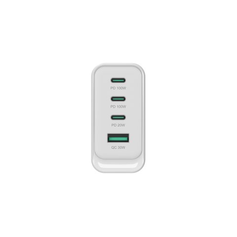 Cargador De Pared Quick Charge 3.0 Pd  Pps 3 Puertos Usb-c 1 Puerto Usb-a Conceptronic Althea 100w 