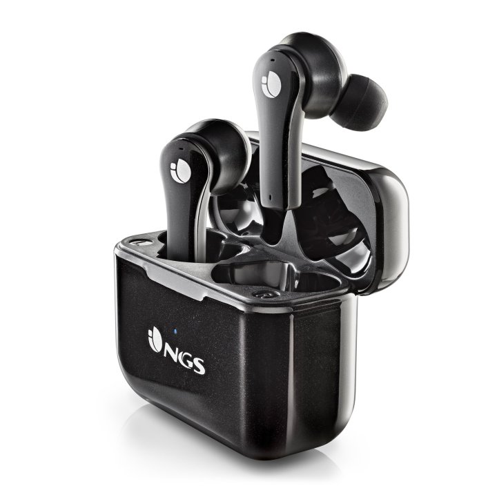 Auricular Intrauditivo Bluetooth Artica Bloom Tws Bt 5.1 Bat 6h Tactil Manos Libres Color Negro