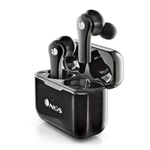 Auricular Intrauditivo Bluetooth Artica Bloom Tws Bt 5.1 Bat 6h Tactil Manos Libres Color Negro