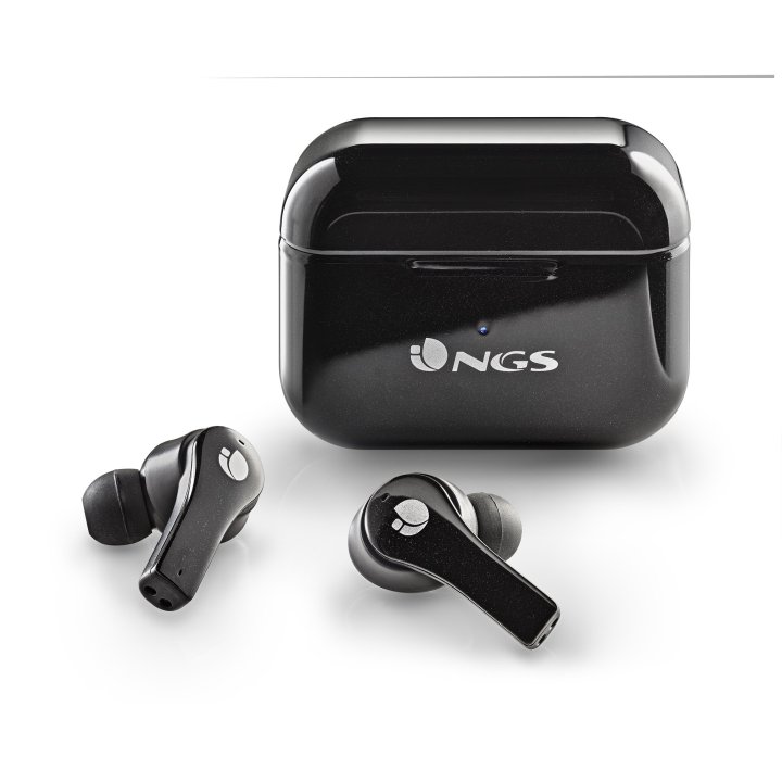 Auricular Intrauditivo Bluetooth Artica Bloom Tws Bt 5.1 Bat 6h Tactil Manos Libres Color Negro