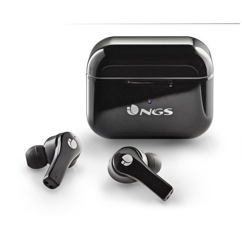 Auricular Intrauditivo Bluetooth Artica Bloom Tws Bt 5.1 Bat 6h Tactil Manos Libres Color Negro