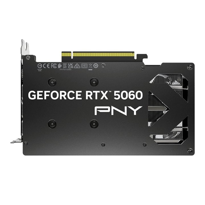 Vga Pny Geforce Rtx 5060 8gb Gddr7 128 Bit Cuda 3840 3xdp 1xhdmi Tdp 145w Dual Fan