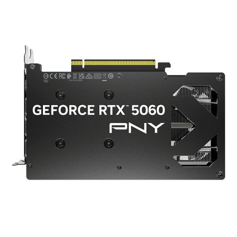 Vga Pny Geforce Rtx 5060 8gb Gddr7 128 Bit Cuda 3840 3xdp 1xhdmi Tdp 145w Dual Fan