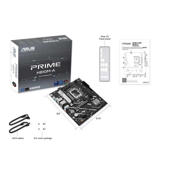 Placa Base Asus Prime H810m-a-csm Skt 1851 