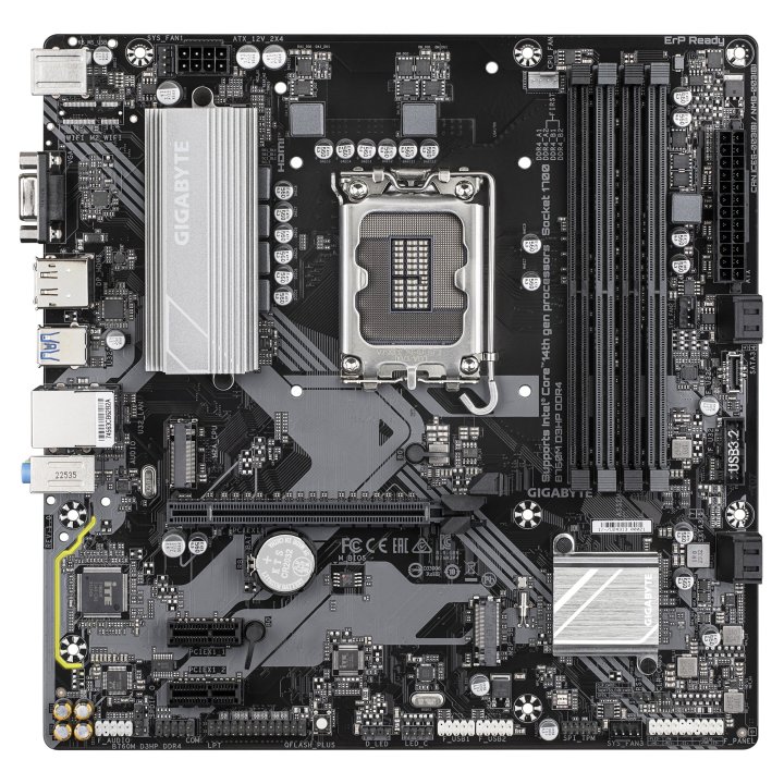 Pb Gigabyte B760m D3hp Ddr4 M-atx Skt 1700 4xddr4 3200mhz Dp Hdmi Vga Lan 2xm.2 1xusb-c