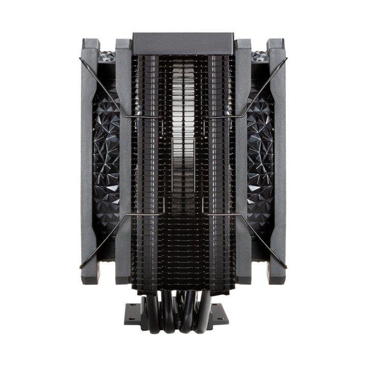 Ventilador Con Disipador Para Cpu Abysm Ab832407 Snow Iv Argb 120mm Color Negro