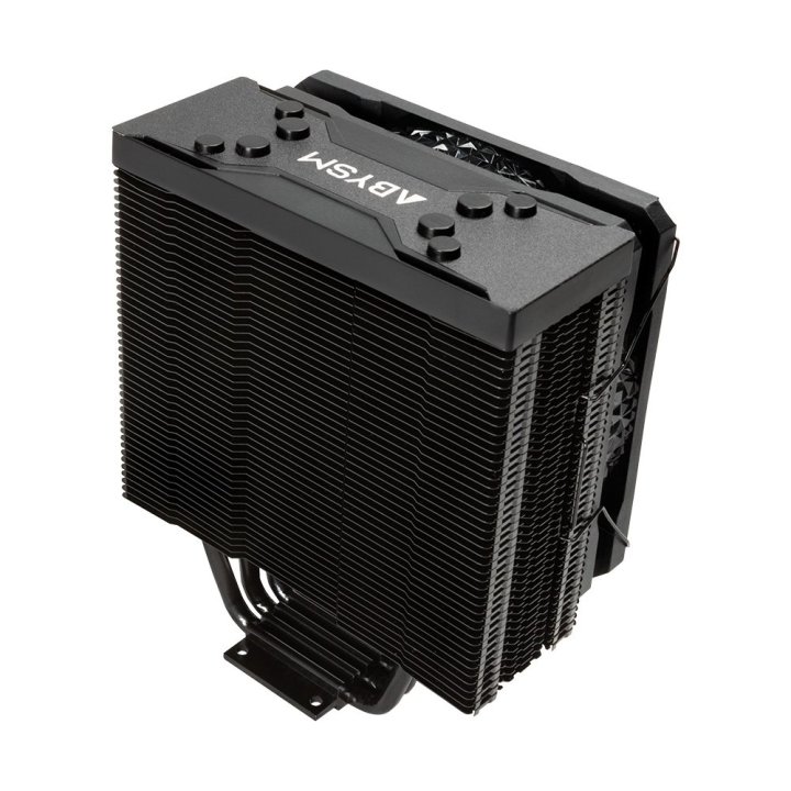 Ventilador Con Disipador Para Cpu Abysm Ab832407 Snow Iv Argb 120mm Color Negro