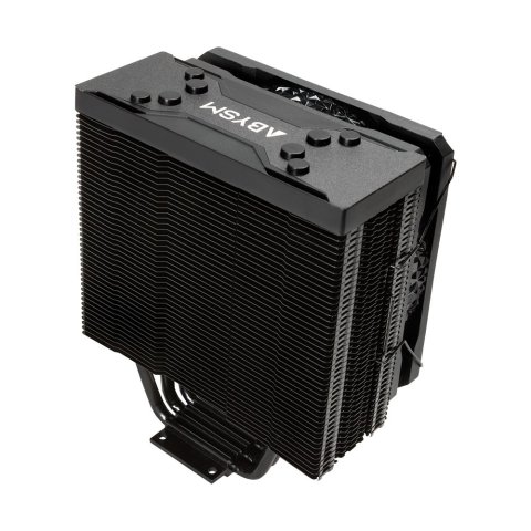 Ventilador Con Disipador Para Cpu Abysm Ab832407 Snow Iv Argb 120mm Color Negro