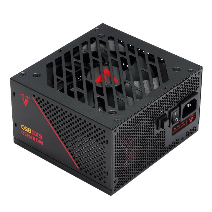 Fuente De Alimentacion Modular Abysm 850w Ab218501 Morpheo Gx5 80 Plus Gold Apfc Color Negro