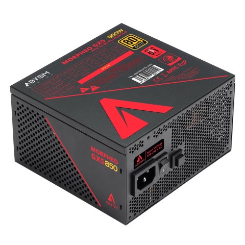 Fuente De Alimentacion Modular Abysm 850w Ab218501 Morpheo Gx5 80 Plus Gold Apfc Color Negro