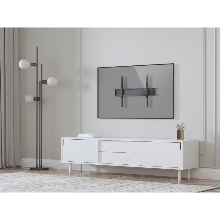 Soporte De Pared Fijo Equip 650330 Para Pantalla 37"- 70" Slim Max. 50kgs Vesa Max 600x400