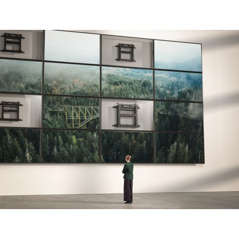 Soporte De Pared Fijo Equip 650352 Para Pantalla 45"-70" Push-in Pop-out Vesa Max 600x400 Peso Max. 70kg