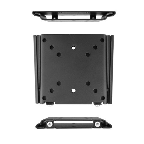 Soporte De Pared Fijo Tooq Lp1023f-b Para Pantalla 13-27" Max. 30kg Vesa 50x50, 75x75 Y 100x100 Negro