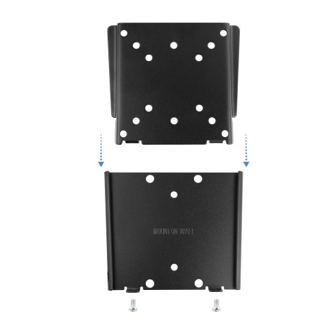 Soporte De Pared Fijo Tooq Lp1023f-b Para Pantalla 13-27" Max. 30kg Vesa 50x50, 75x75 Y 100x100 Negro