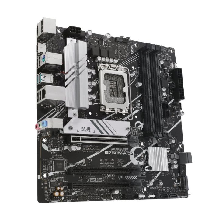 Pb Asus Prime B760m-a D4-csm Intel Skt 1700 M-atx  Ddr4-sdram 5333 Mhz Displayport 2xhdmi 2xusb Gen 2xusb 2,0