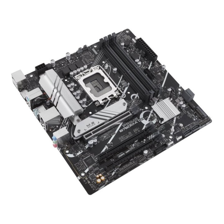Pb Asus Prime B760m-a D4-csm Intel Skt 1700 M-atx  Ddr4-sdram 5333 Mhz Displayport 2xhdmi 2xusb Gen 2xusb 2,0