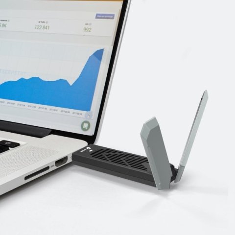 Usb Wifi 7 Tp-link Archer Tbe400uh Tribanda 2880 Mbps Mu-mimo Base Usb 3.0