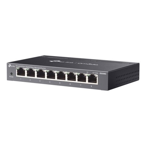 Switch Semigestionable Tp-link Omada Es208g 8p 8xlan Gb Metal