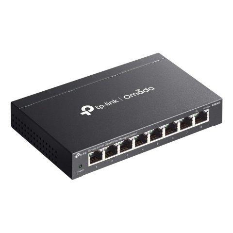 Switch Semigestionable Tp-link Omada Es208g 8p 8xlan Gb Metal