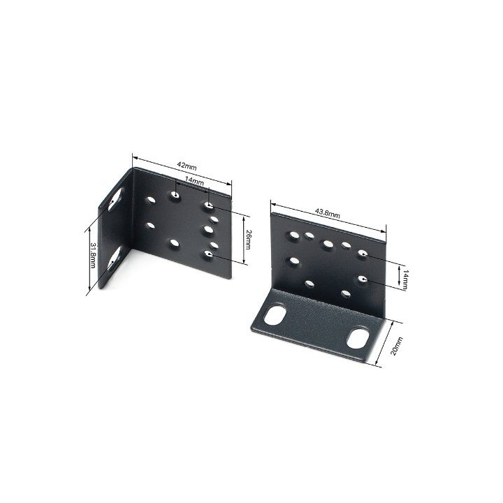 Kit De Montaje En Rack Tp-link Rackmount Kit-19 Para Switches De 19"