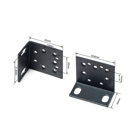 Kit De Montaje En Rack Tp-link Rackmount Kit-19 Para Switches De 19"