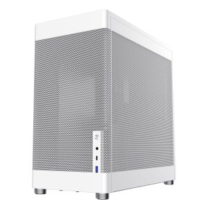 Caja Atx Semitorre Coolbox Mesh Atx Mp1 1x3,5" 3x2,5" 1xusb 3.2 1xusb-c Gpu Max 355mm Color Blanco 2