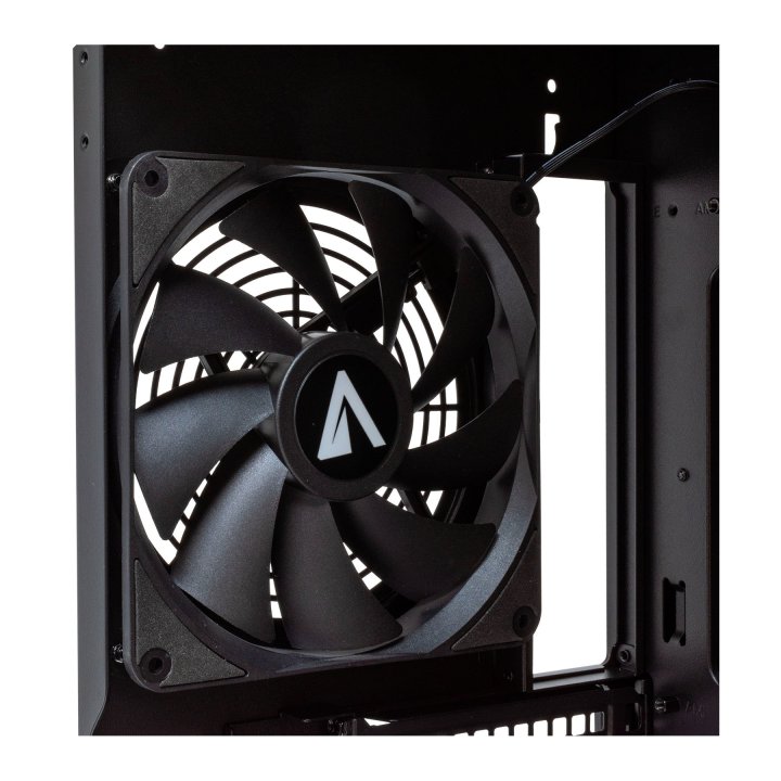 Caja E-atx Torre Abysm Ai Pro 100 Workstation Negra 9xslots 6xssd 2xhdd 2xusb 3.0 1xusb-c Color Negro