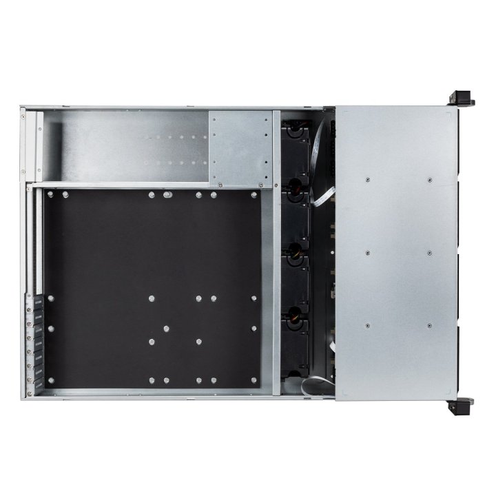 Caja Rack 19" Unykach 4u Atx Plata Negro 20 Bahias Hot Swap 1xusb3.0 1xusb2.0