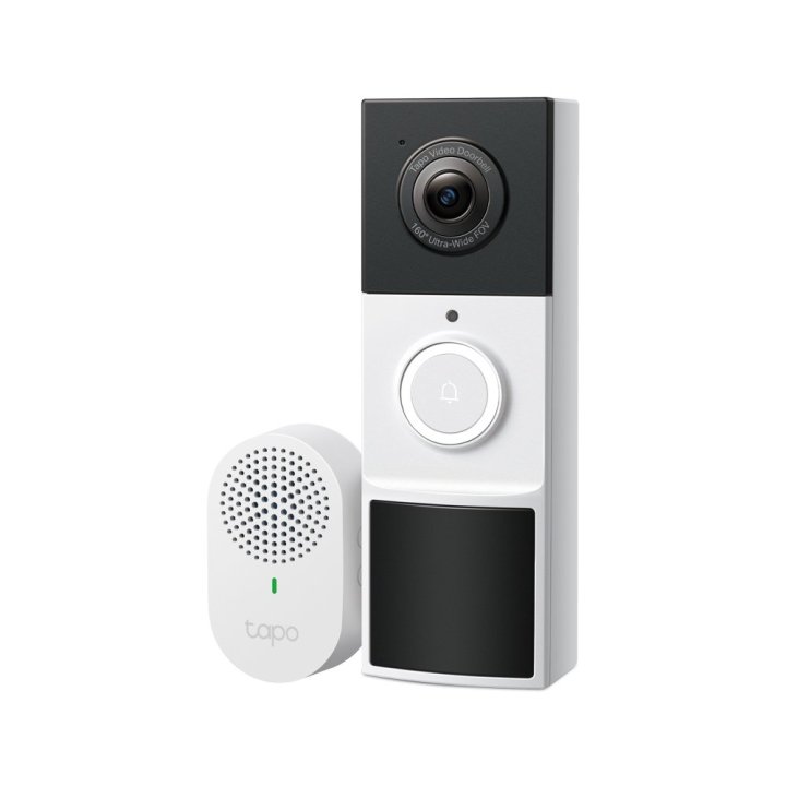 Videoportero Tapo D210 Timbre Camara 2k 3mp 160º Deteccion Bateria Exterior Ip65