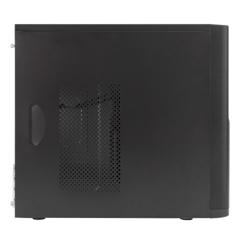 Caja Micro Atx Unyka Matx Dark Shadow Caja Negra Con 2 Bahías De 5.1 4 Con Fuente De Alimentacion De 500w Apta Para Reparacio