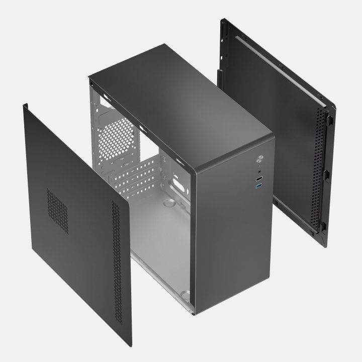 Caja Microatx Approx Appc-403 1x3.5” 2x2.5” 1xusb2.0 1xusb3.0 Graf. Max. 295 Mm F.a 500w Negro