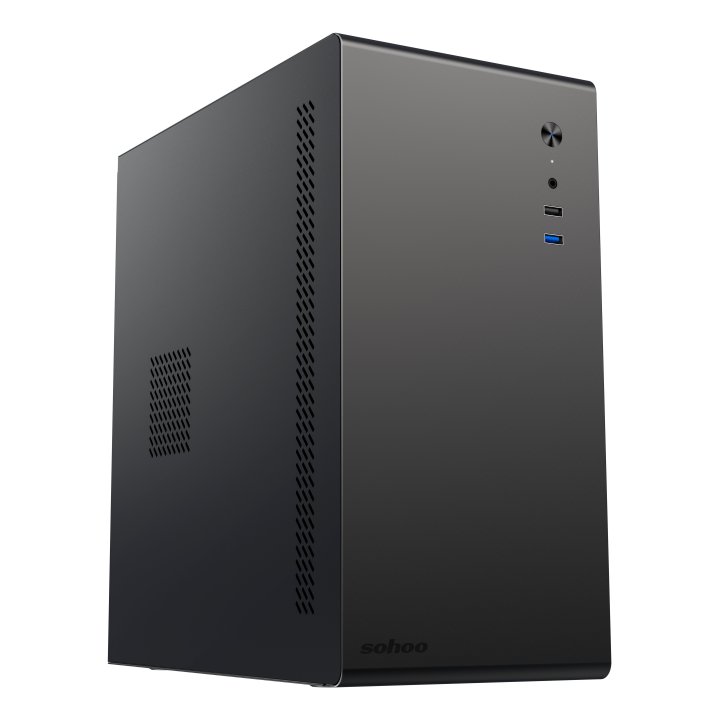 Caja Microatx Approx Appc-403 1x3.5” 2x2.5” 1xusb2.0 1xusb3.0 Graf. Max. 295 Mm Color Negro