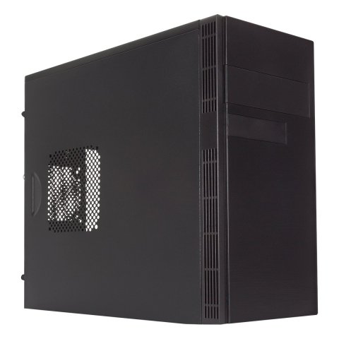 Caja Micro Atx Unykach Grey Rain Evo Color Negro Frontal Cepillado Con Regillas Laterales Usb 2.0 Y 3.0 Incluye Fuente De Ali