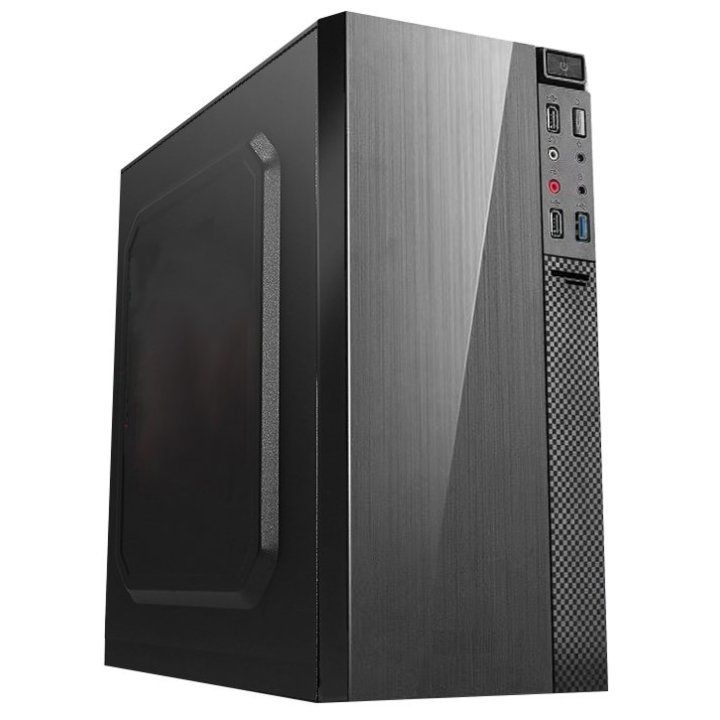 Caja Microatx Approx Appc-203 2x3.5” 2x2.5” 1xusb2.0 1xusb3.0 Grafica Max. 260 Mm Color Negro